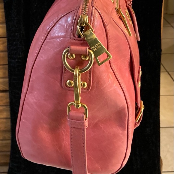 Prada Leather 2 Way Tote Bag - Picture 11 of 14